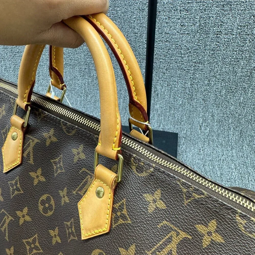 Louis Vuitton Speedy 35 Brown Monogram Canvas Tote 699-062425
